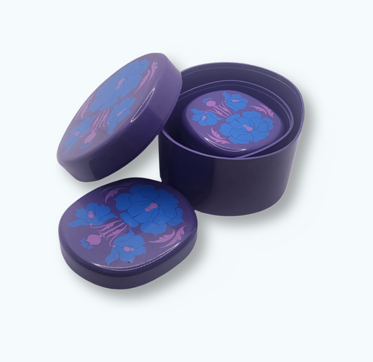 Lot de 3 boîtes cigognes RUBALIX –  Années 70