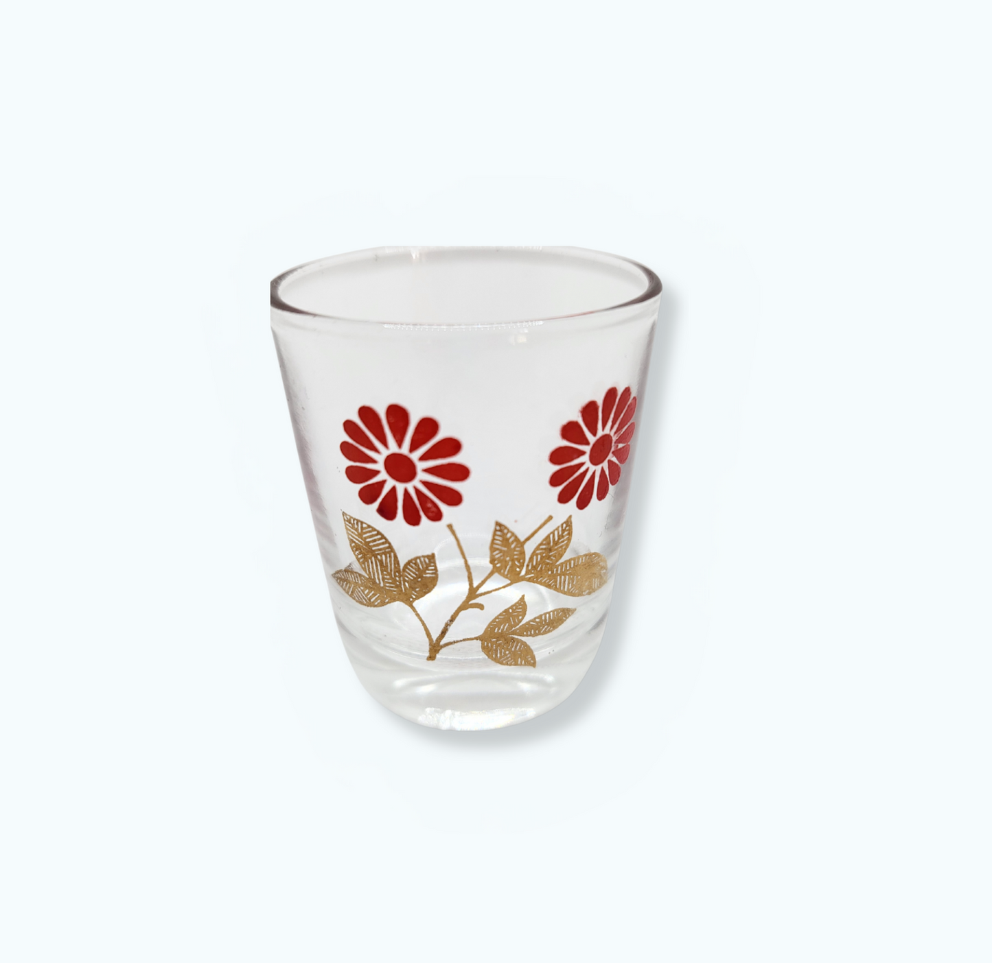 Verres à liqueur fleuri – Reims France