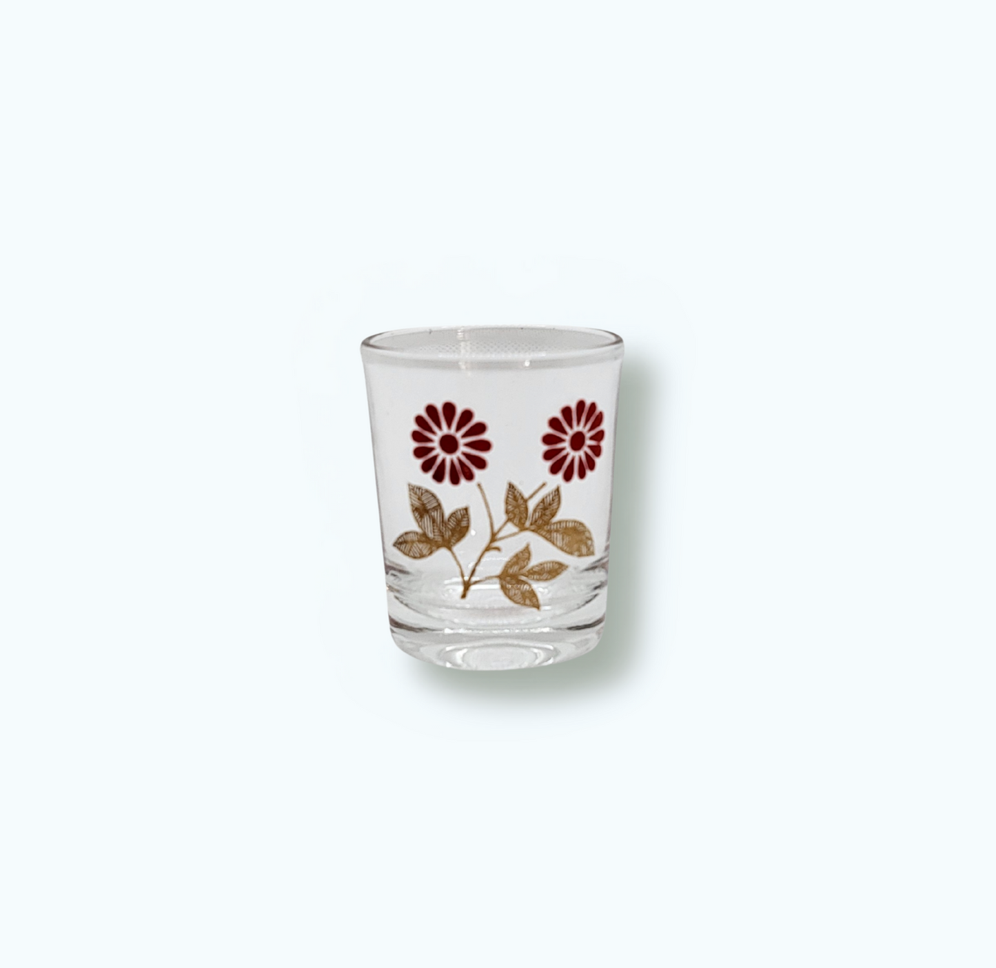 Verres à liqueur fleuri – Reims France