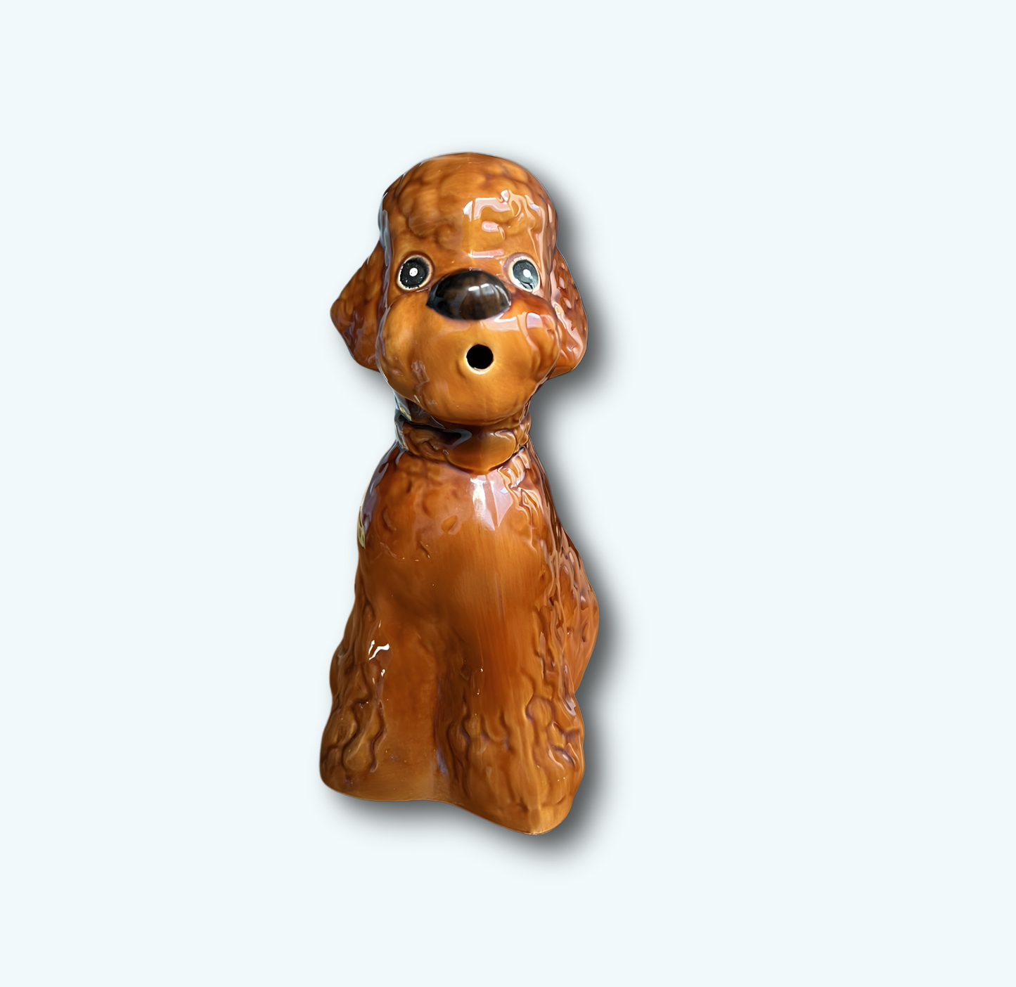 Pichet Chien vintage en faïence