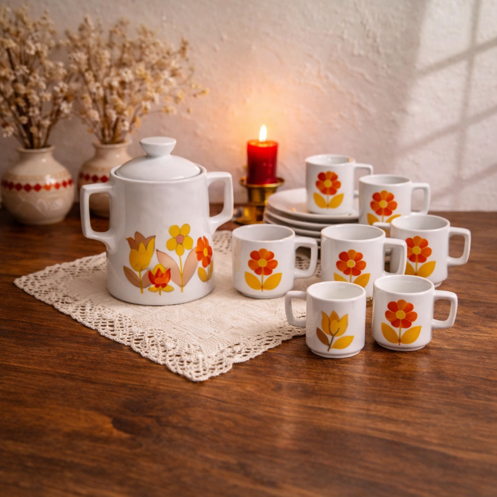 Service à café ultra vintage